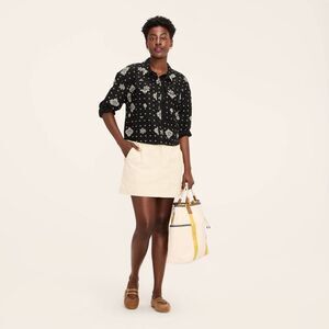 Woolrich Black and White Floral Tunic